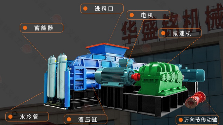 對輥狼牙破碎機 對輥狼牙破碎機